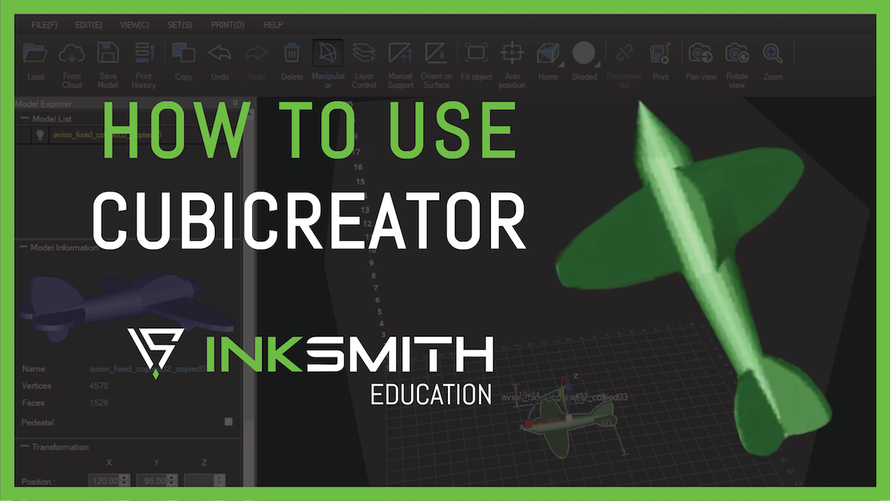 InkSmith Cubicreator Software