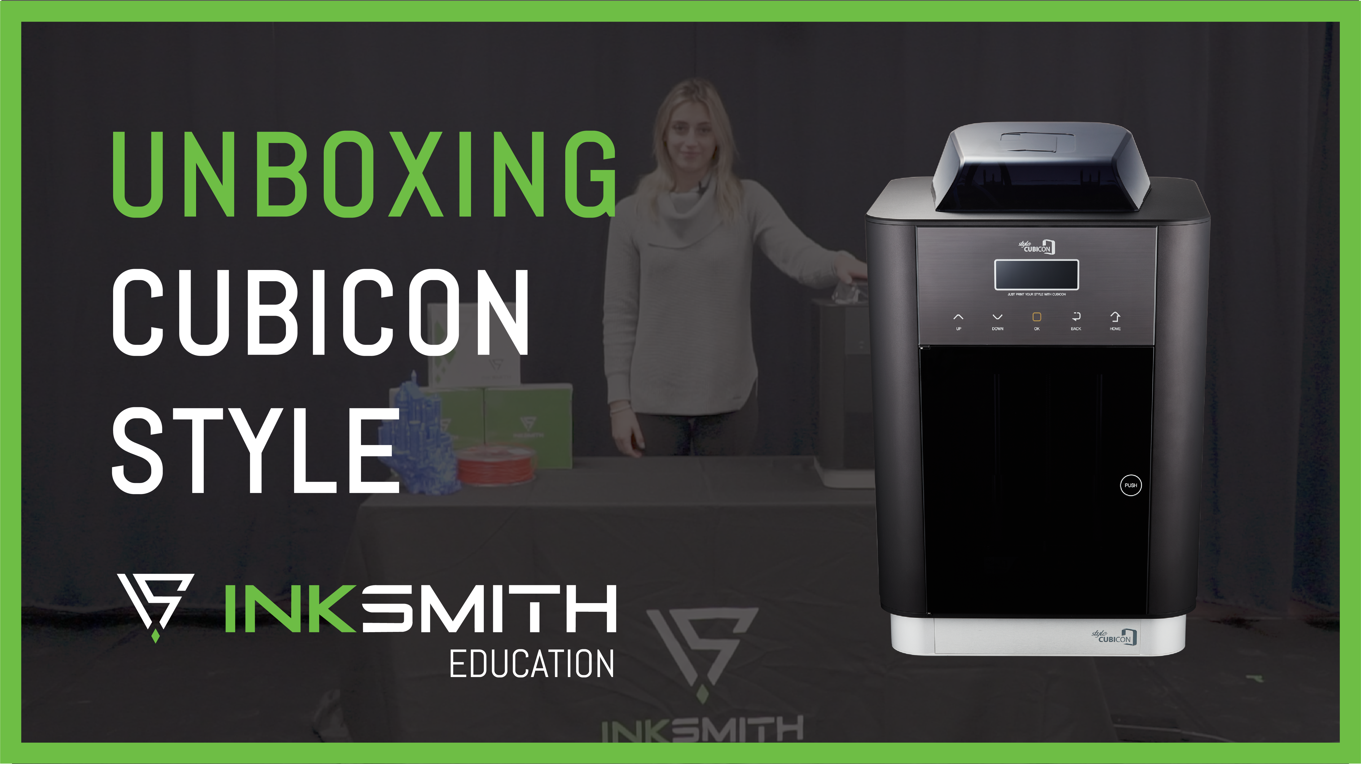 InkSmith Cubicon Style 3D Printer