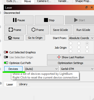 Troubleshooting Connecting Your Laser to Lightburn/PC