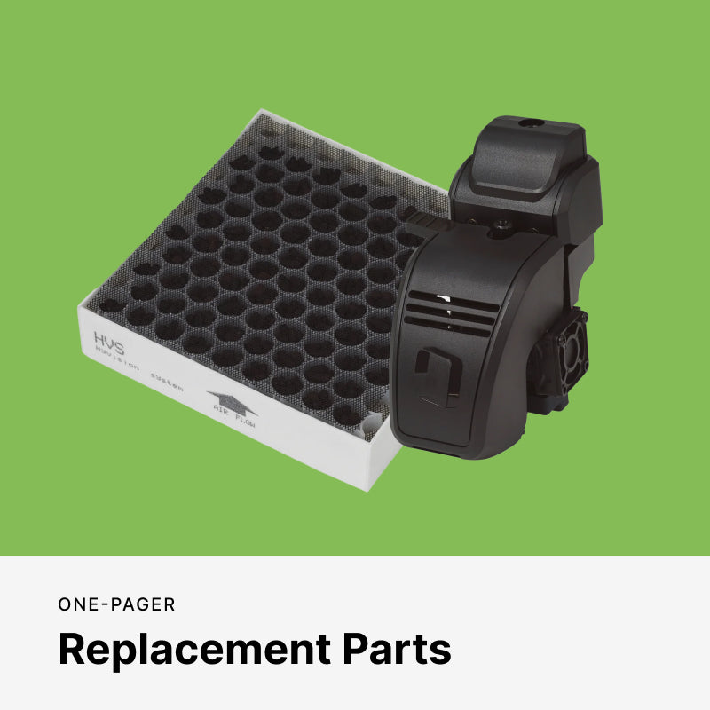 3D Printer Replacement Parts One-Pager