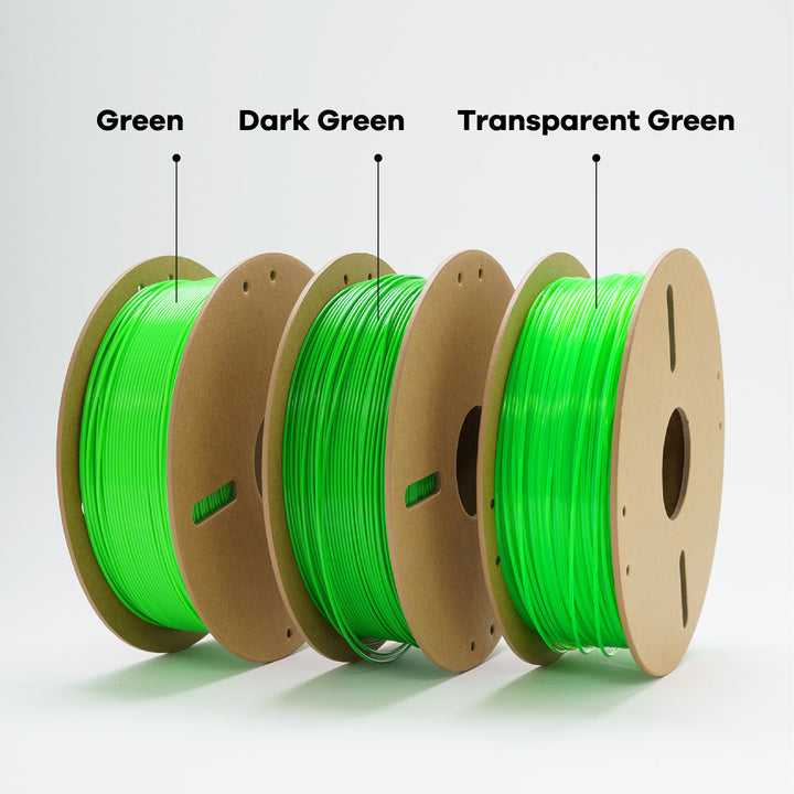 EconoFil™ Standard PLA Filament - Transparent Green - 1.75mm - 1 KG