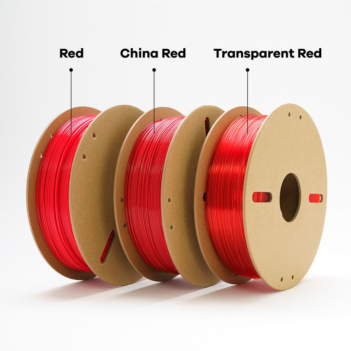 EconoFil™ Standard PLA Filament - Red - 1.75mm - 1 KG