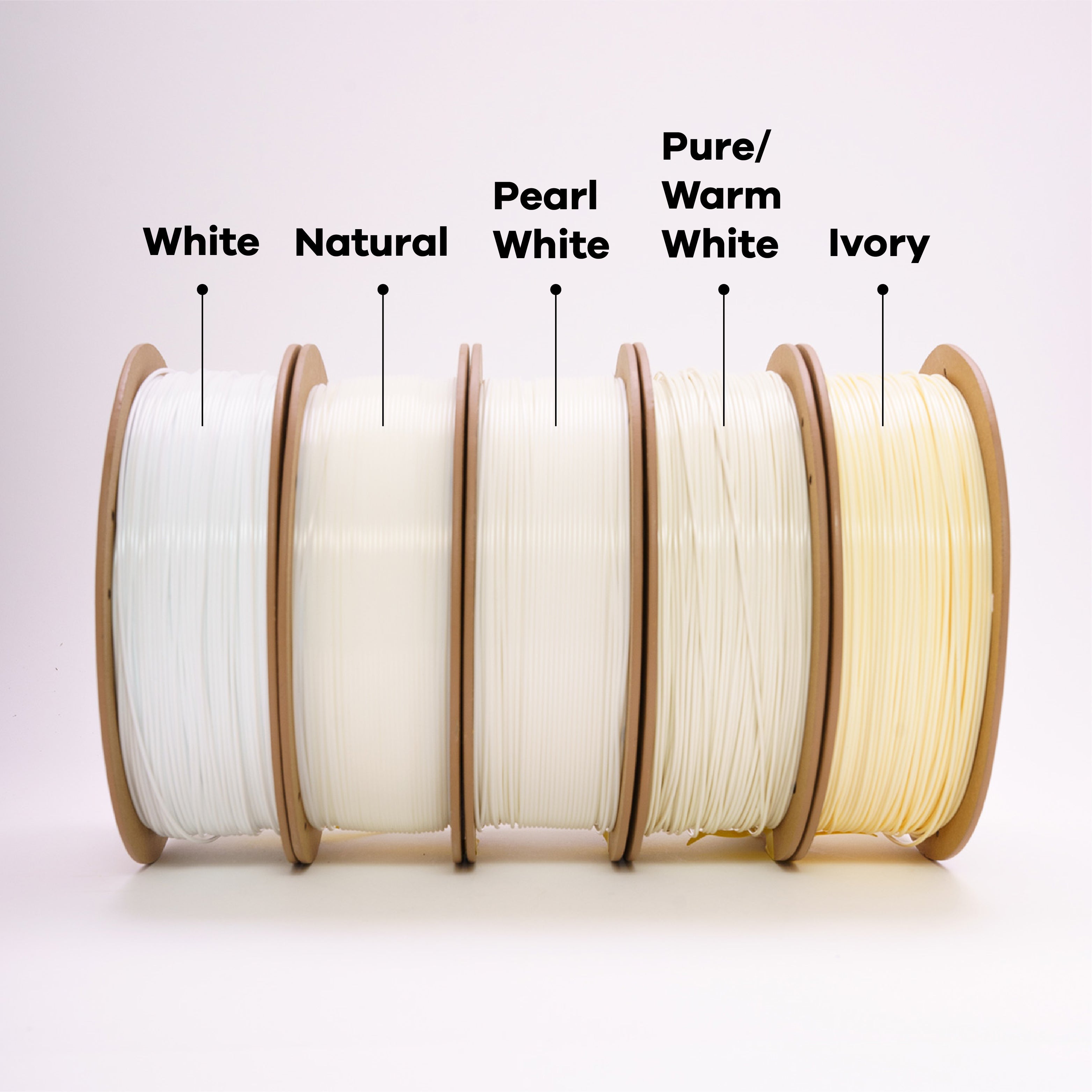 EconoFil™ Standard PLA Filament - White - 1.75mm - 1 KG