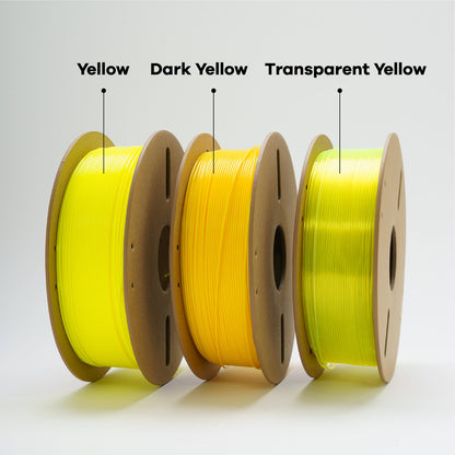 EconoFil™ Standard PLA Filament - Transparent Yellow - 1.75mm - 1 KG