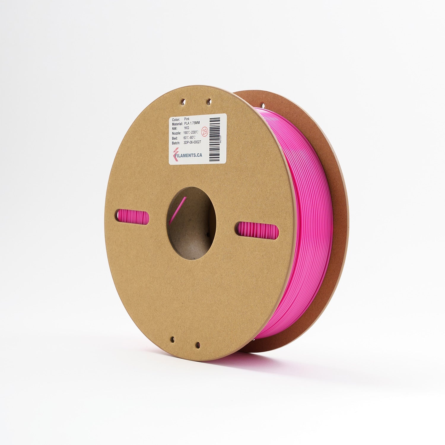 EconoFil™ Standard PLA Filament - Pink - 1.75mm - 1 KG