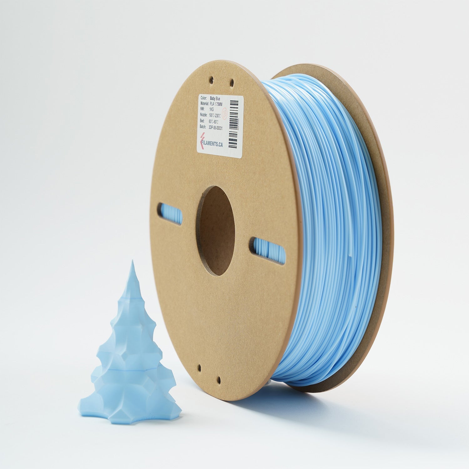 EconoFil™ Standard PLA Filament - Baby Blue - 1.75mm - 1 KG