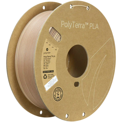 PolyTerra™ PLA (1.75 mm, 1 kg)(Dual Gradient Wood)