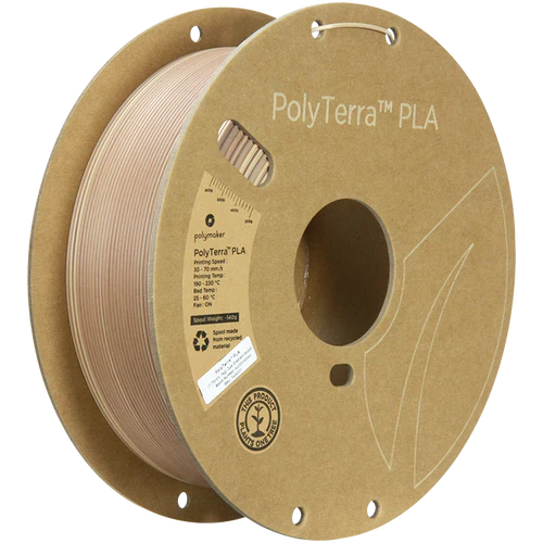 PolyTerra™ PLA (1.75 mm, 1 kg)(Dual Gradient Wood)