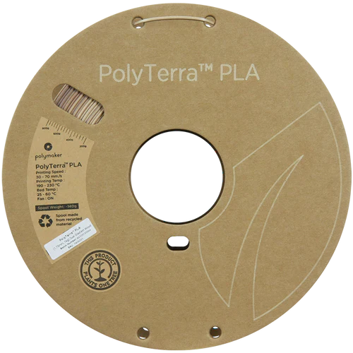 PolyTerra™ PLA (1.75 mm, 1 kg)(Dual Gradient Wood)