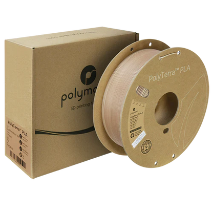 PolyTerra™ PLA (1.75 mm, 1 kg)(Dual Gradient Wood)