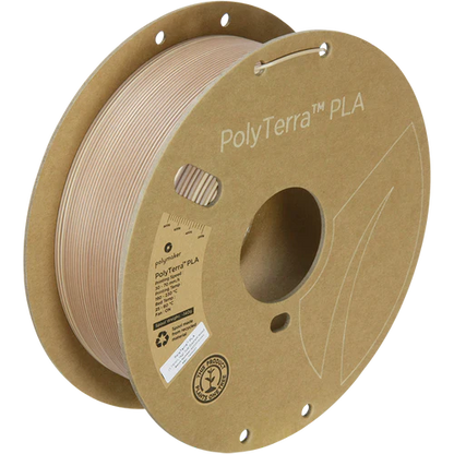 PolyTerra™ PLA (1.75 mm, 1 kg)(Dual Gradient Wood)