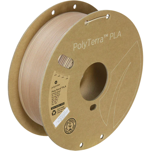 PolyTerra™ PLA (1.75 mm, 1 kg)(Dual Gradient Wood)