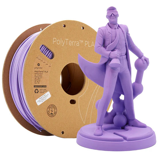 PolyTerra™ PLA (1.75 mm, 1 kg)(Lavender Purple)