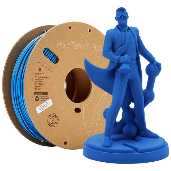 PolyTerra™ PLA (1.75 mm, 1 kg)(Sapphire Blue)