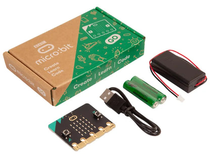 micro:bit V2 Go Pack Box and components